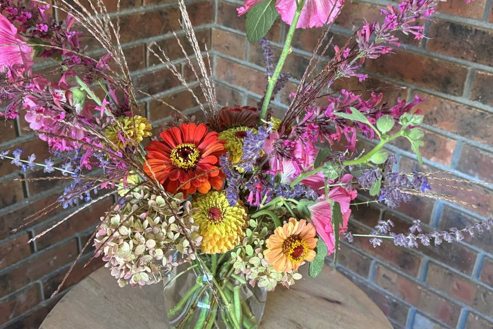 Seed to vase farmer florist