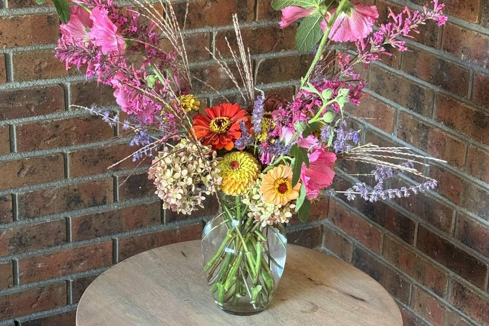 Seed to vase farmer florist