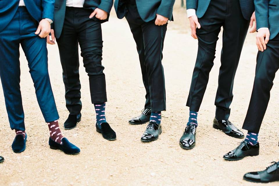 Groom & groomsmen socks