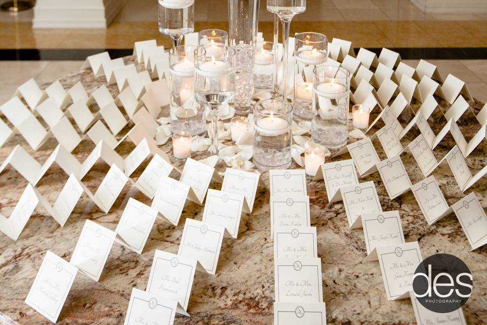 PLACECARD TABLE