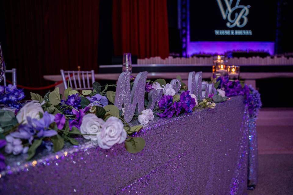A seat for the Mr. & Mrs.