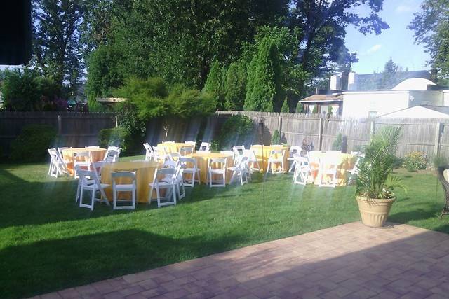 Outdoor reception