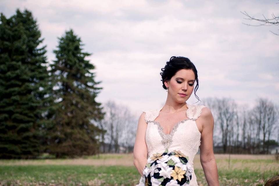The bride (c) Casey Jean Photography