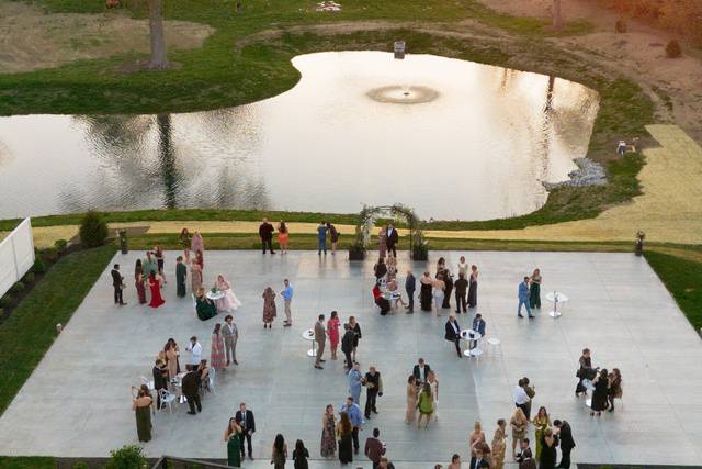 Courtyard at Sunset
