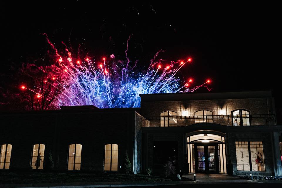 Fireworks at Westwood