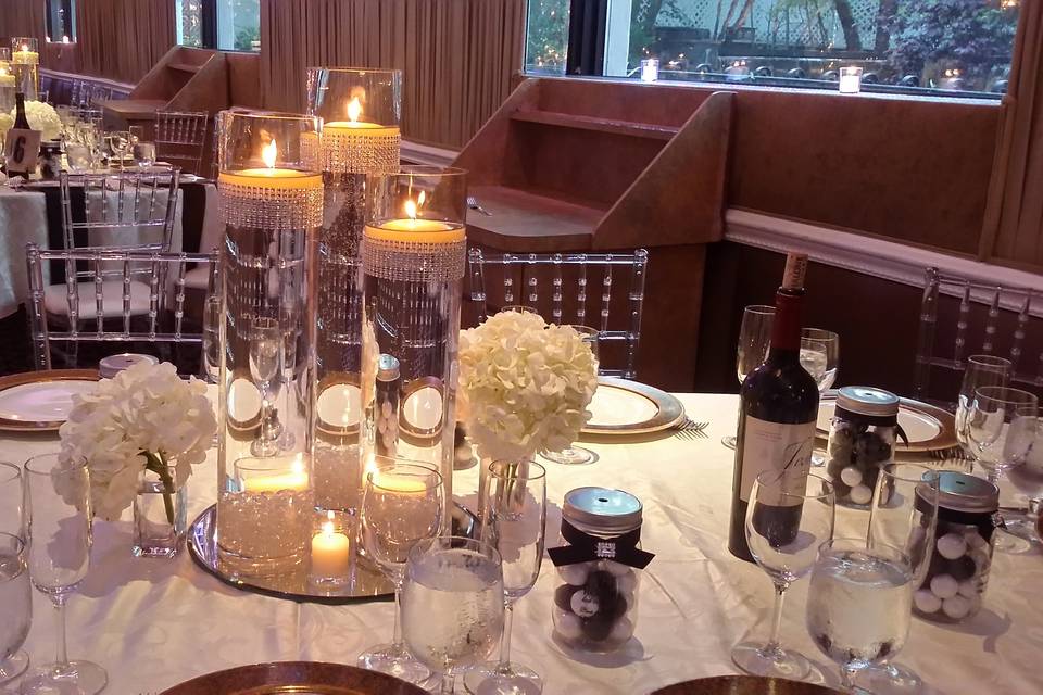 Wedding hotsell reception styling