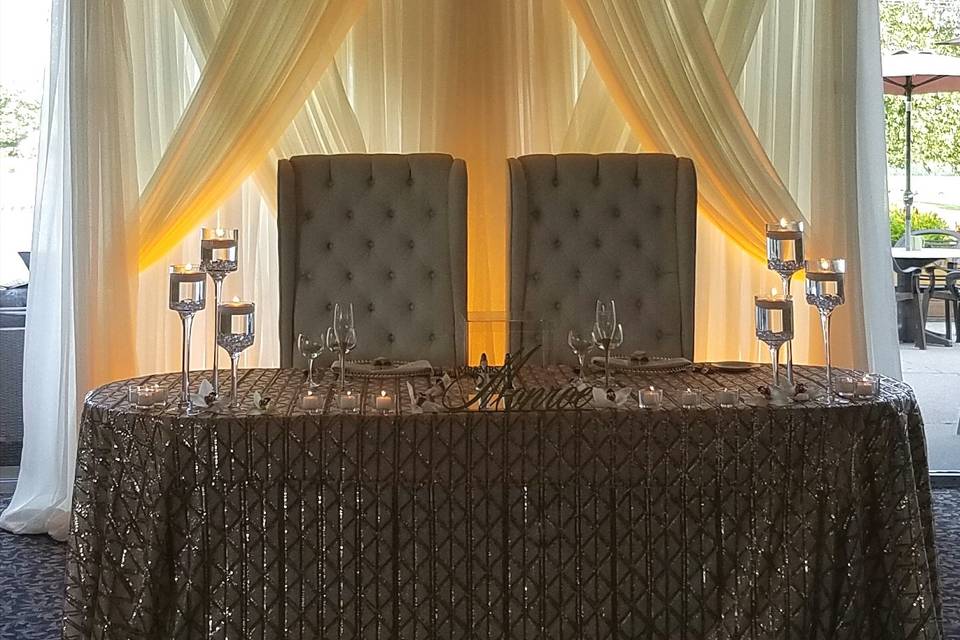 Sweetheart table