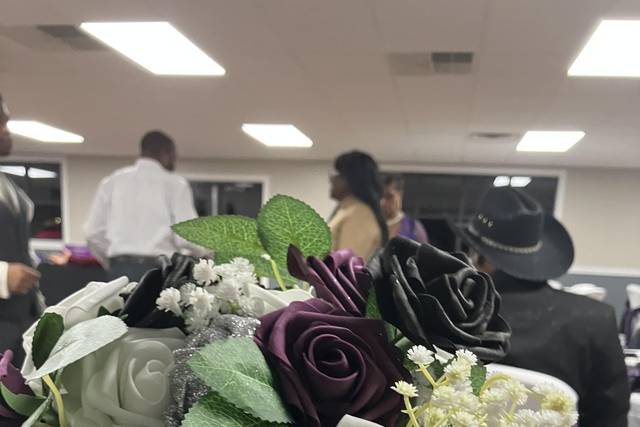 Samuels Wedding flowers