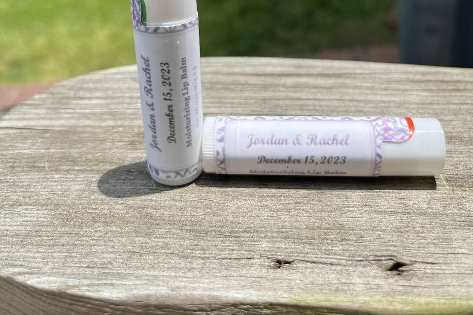 Custom chapstick