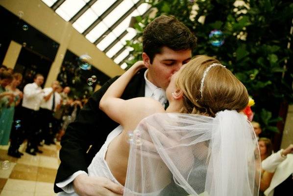 Couple kissing