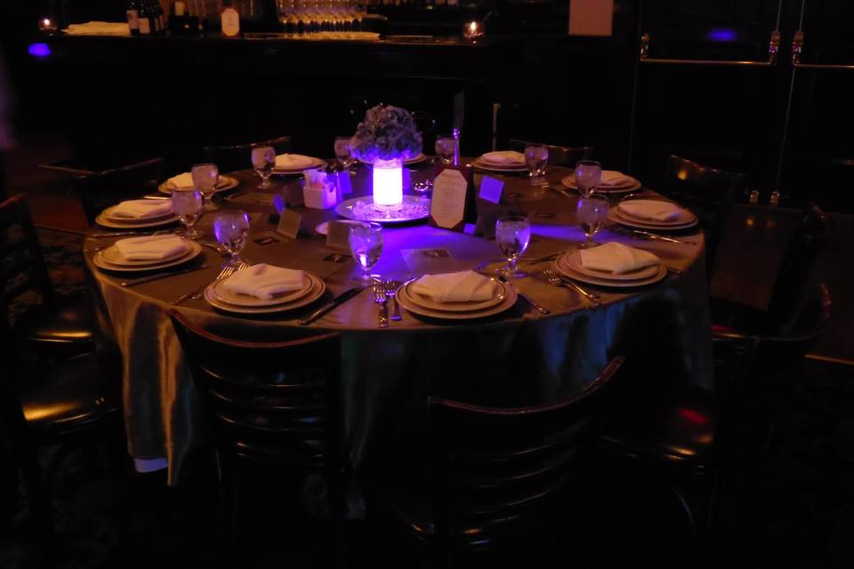 Table set-up