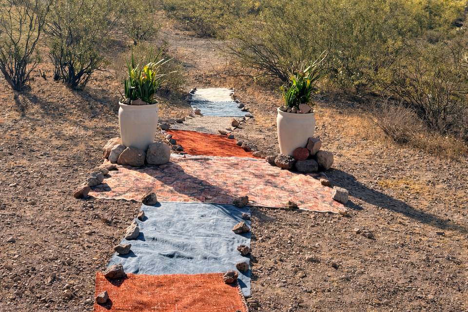 Desert elopement