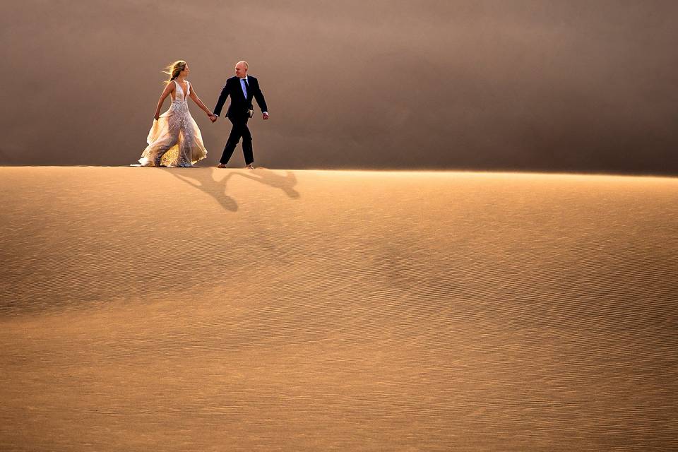 Great Sand Dunes wedding