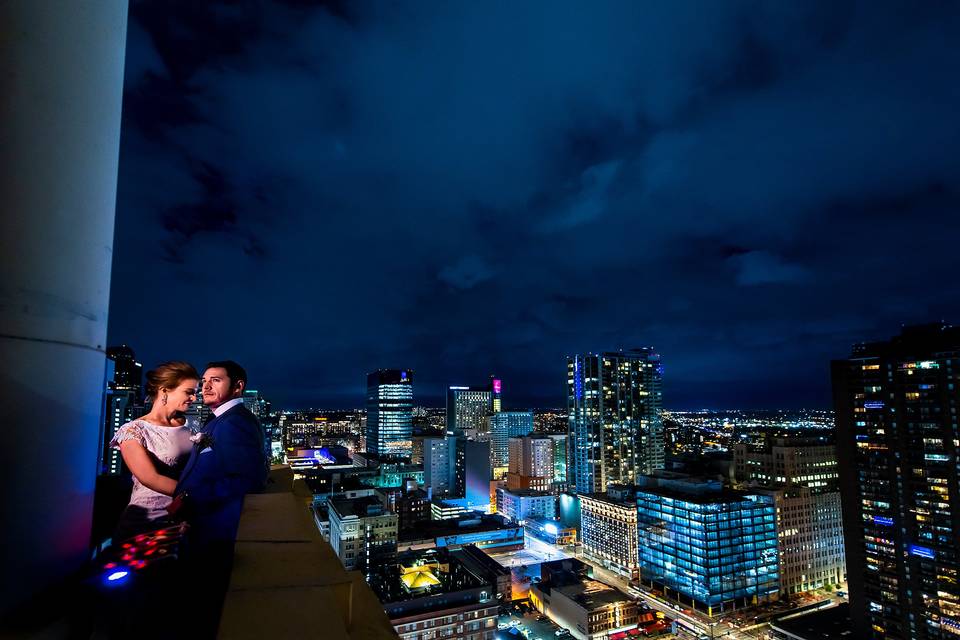 Denver Clock Tower wedding