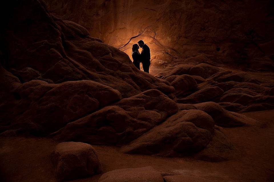 Garden of the Gods Engagement