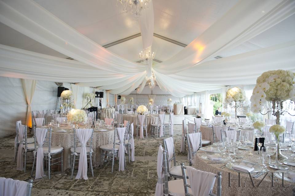 White themed event