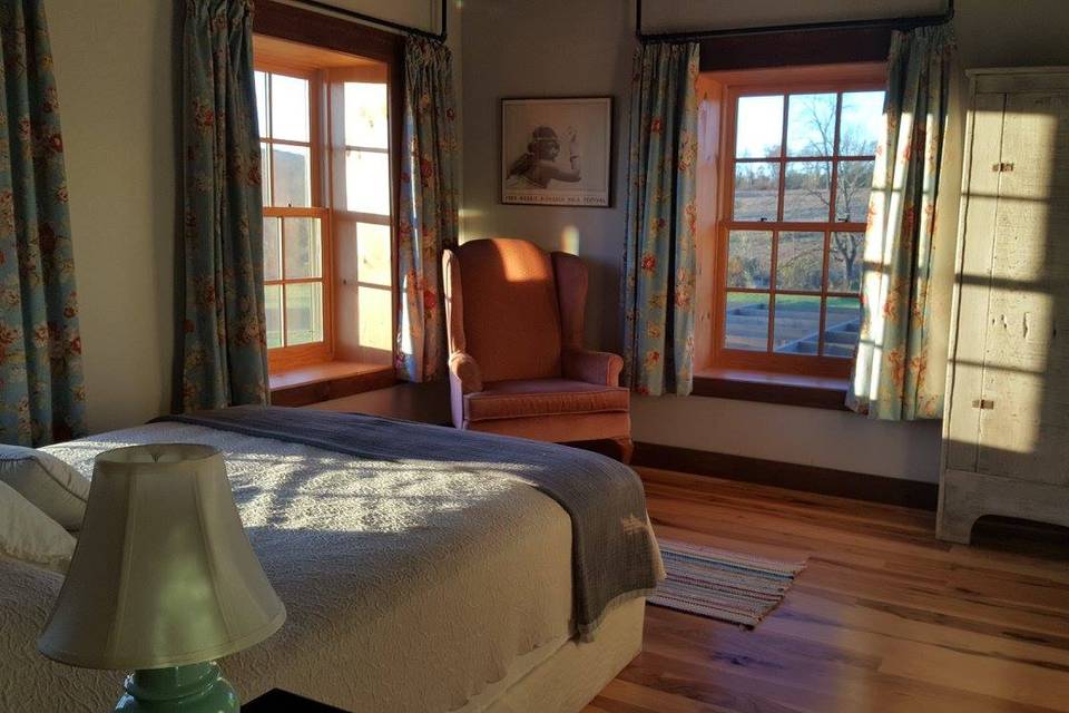 Bedroom in lodge