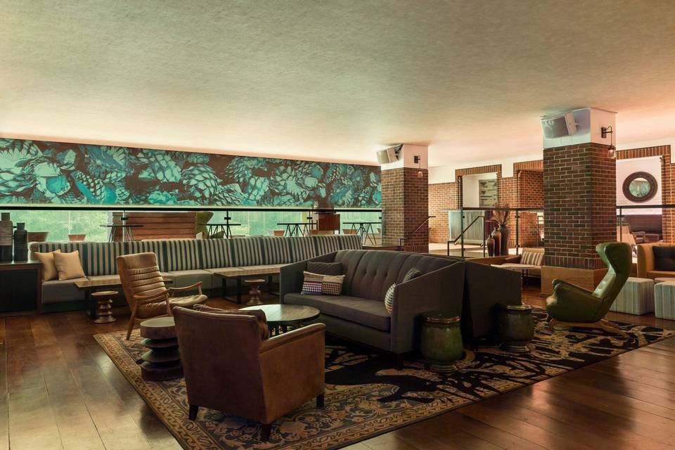 Interior view of the Hudson Hotel