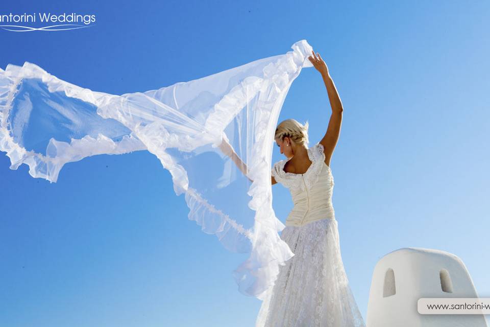 Santorini Weddings by Travel Zone