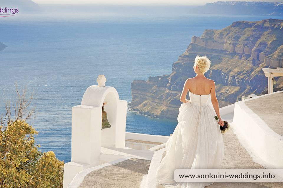 Santorini Weddings by Travel Zone