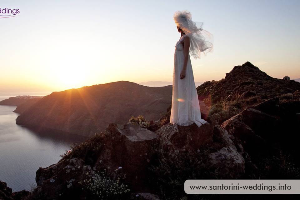 Santorini Weddings by Travel Zone