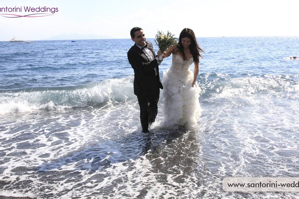 Santorini Weddings by Travel Zone