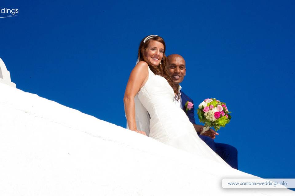 Santorini Weddings by Travel Zone