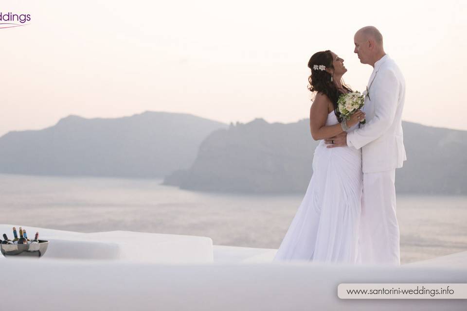 Santorini Weddings by Travel Zone