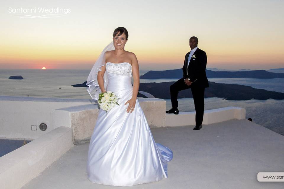Santorini Weddings by Travel Zone