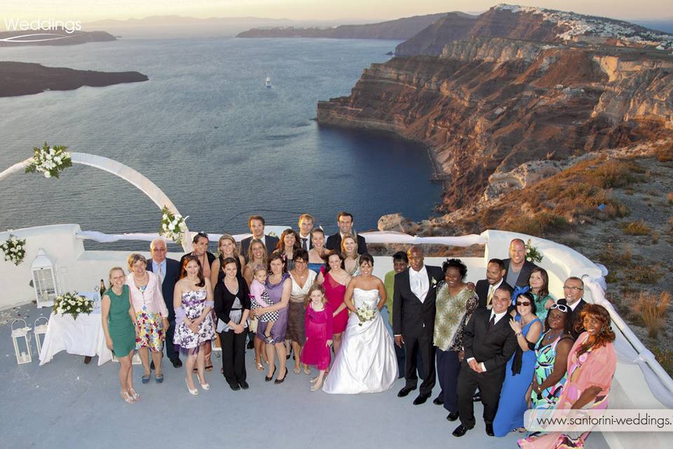 Santorini Weddings by Travel Zone