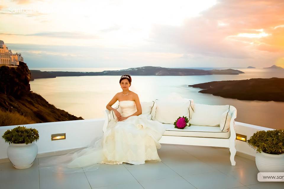 Santorini Weddings by Travel Zone