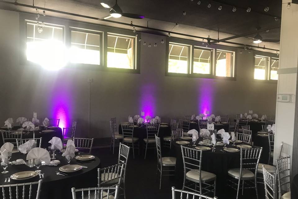 Reception setup