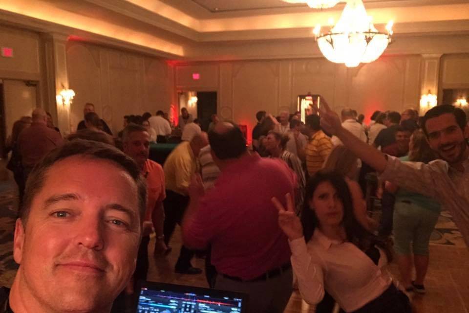 DJ at the event