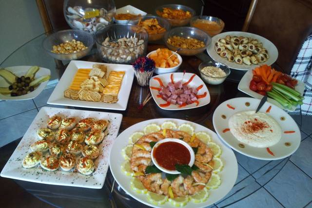 Food set up