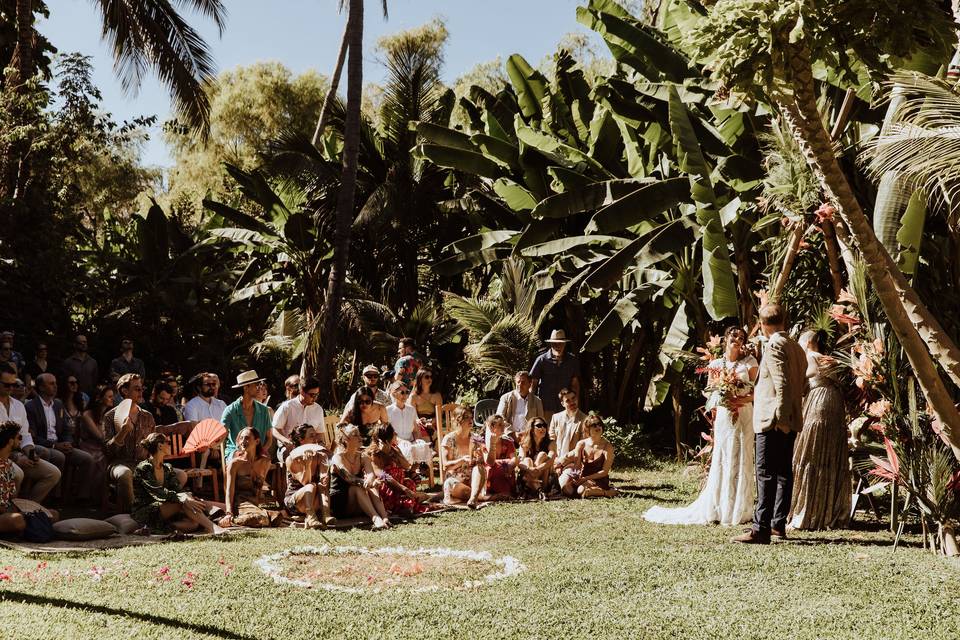 Ceremony at Madre Selva