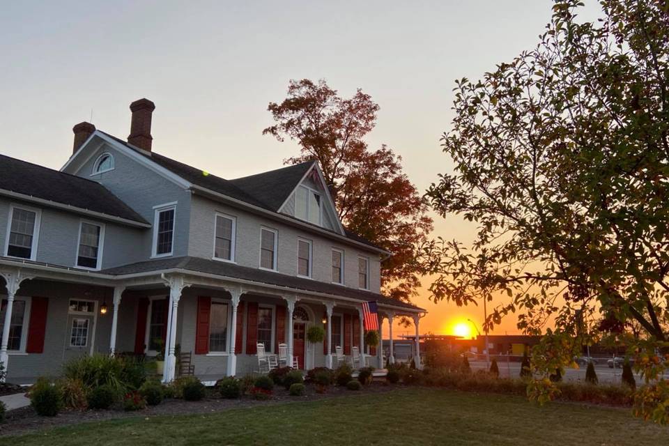 Sunset at the Mansion