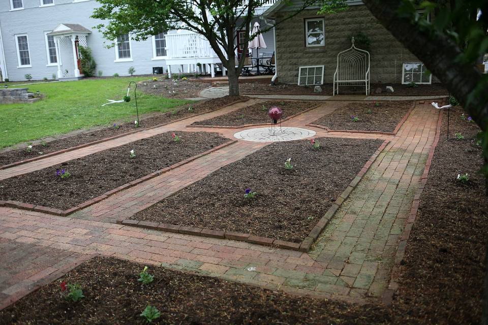 Garden just planted