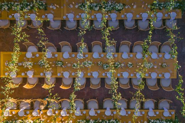 Reception Tablescape