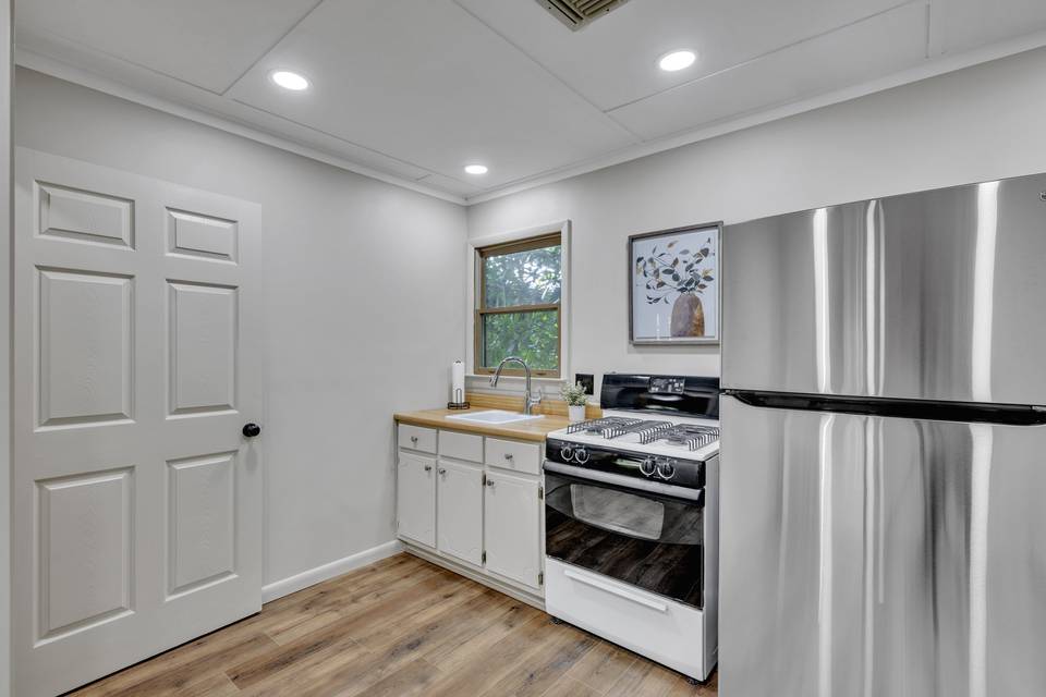 Kitchen in the lodge