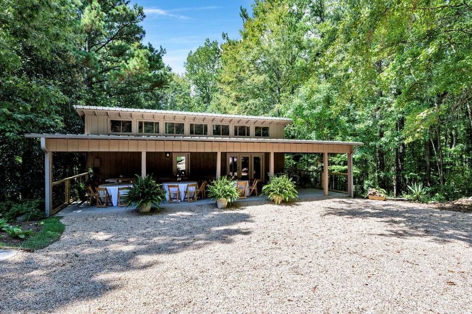 Lodge - reception area