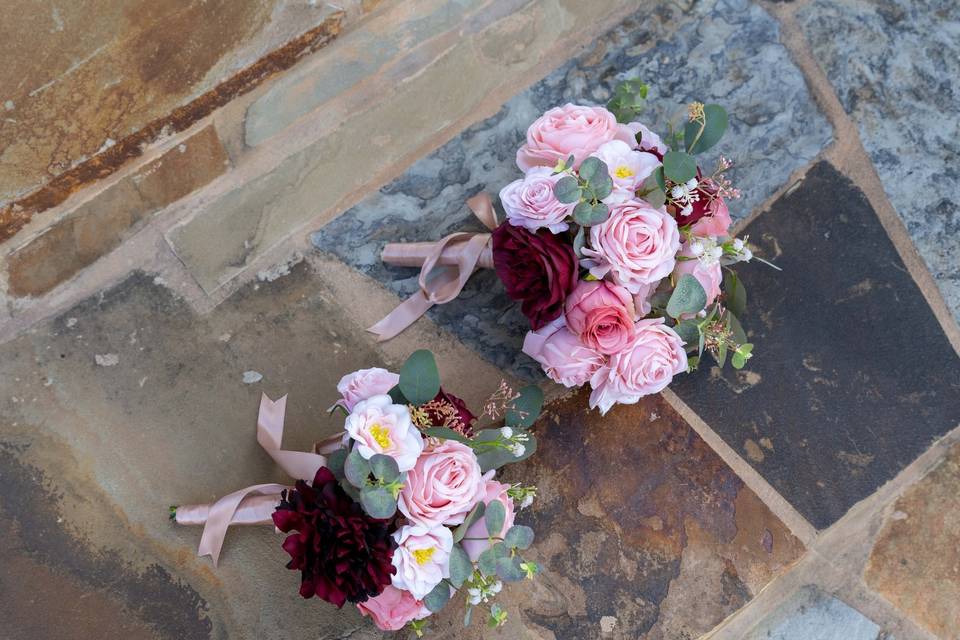 Burgundy and Pink Collection