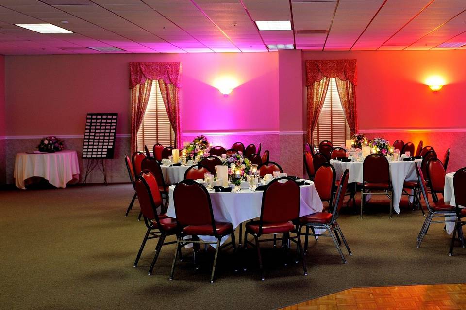 Reception area