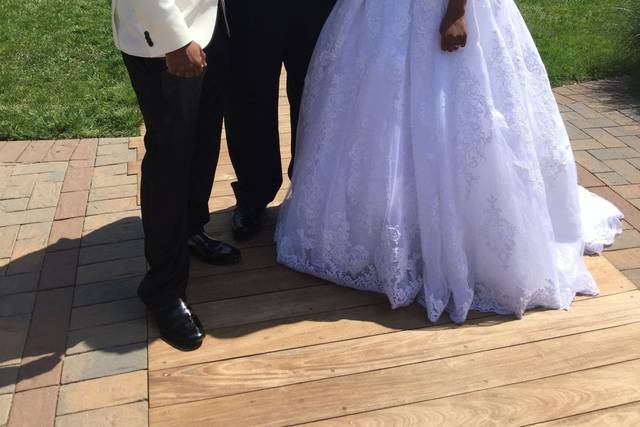 Outdoor wedding