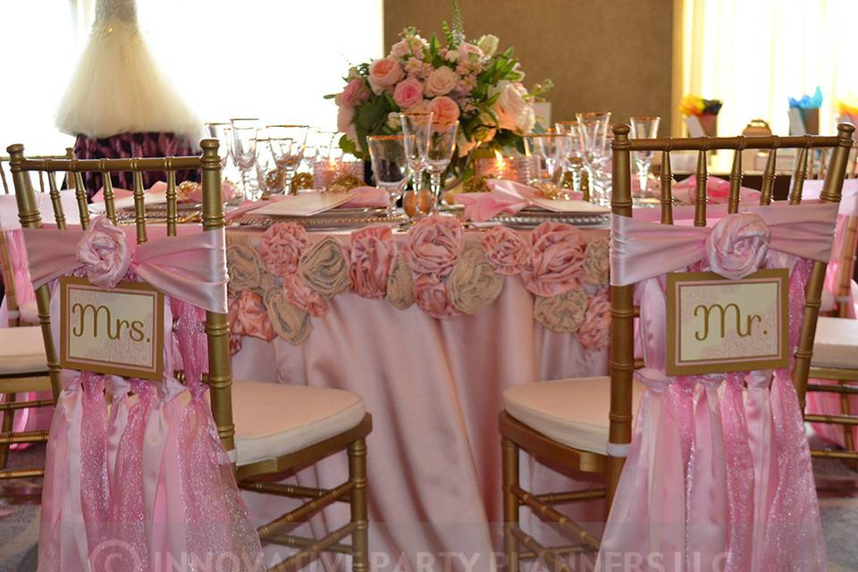 Sweet heart table, Four Seasons Baltimore