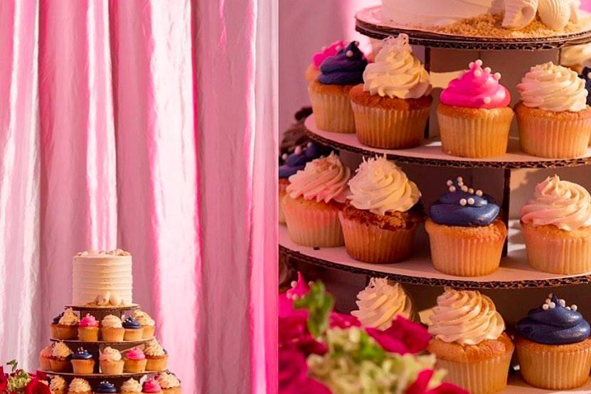 Cupcake wedding