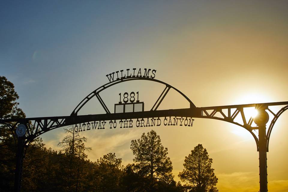 Williams Arizona Historic Sign