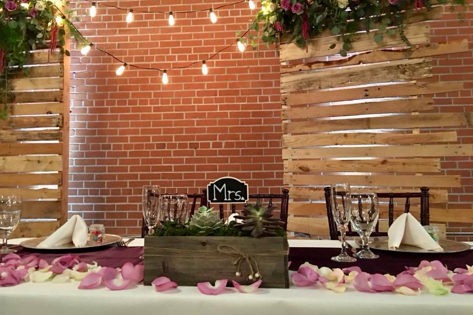 Succulent Rustic Wedding