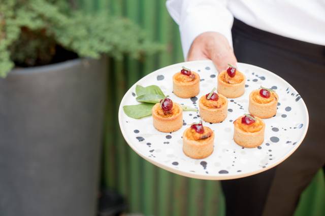 Butternut squash tartlets