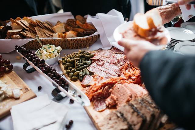 Charcuterie station
