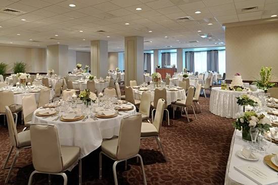 Wedding reception area